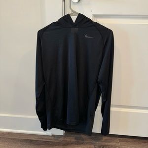 Nike tee with hoodie